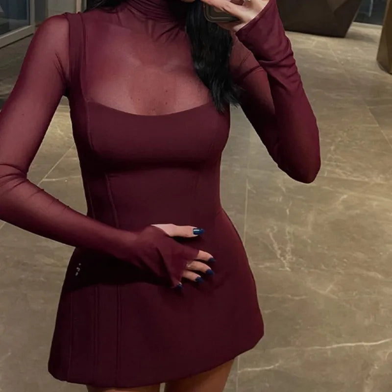 Transparentes Kleid