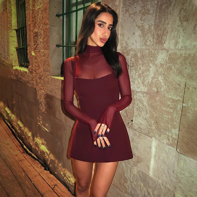 Transparentes Kleid