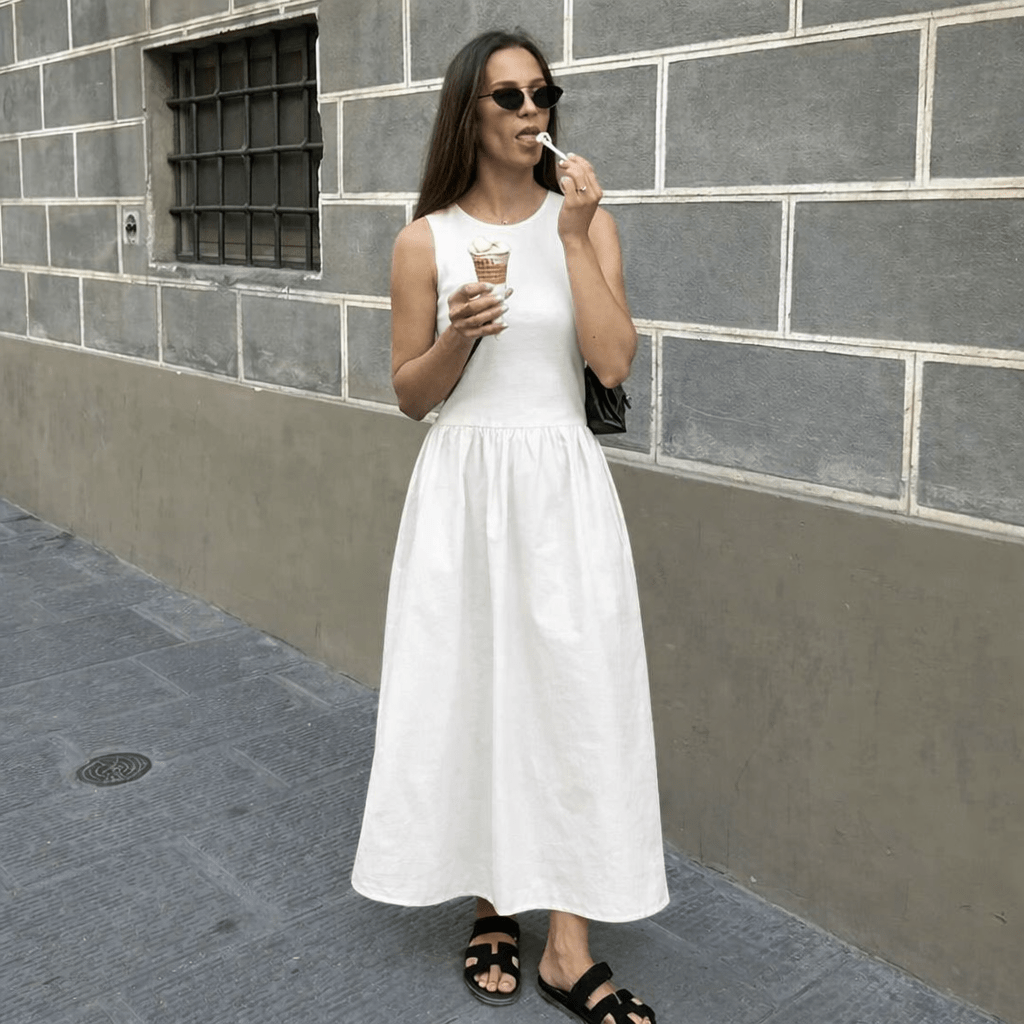 Shirley Sleeveless Summer Dress