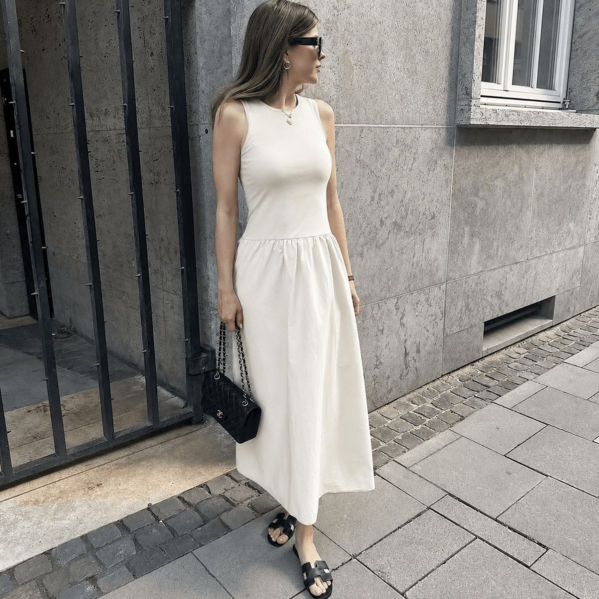 Shirley Sleeveless Summer Dress