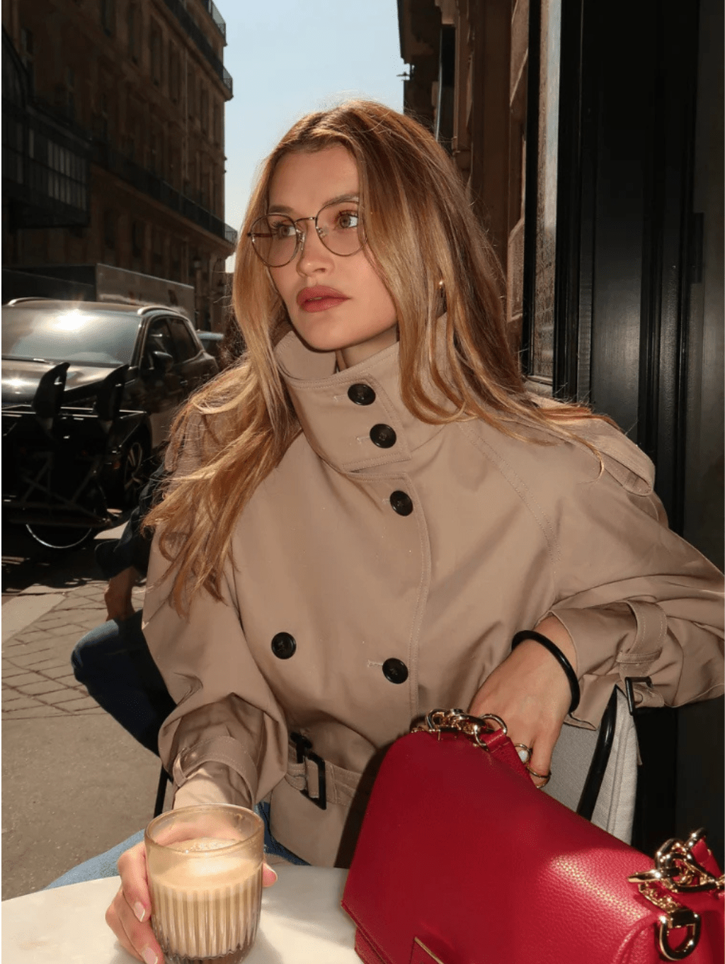 Kurzer Trenchcoat Sofie