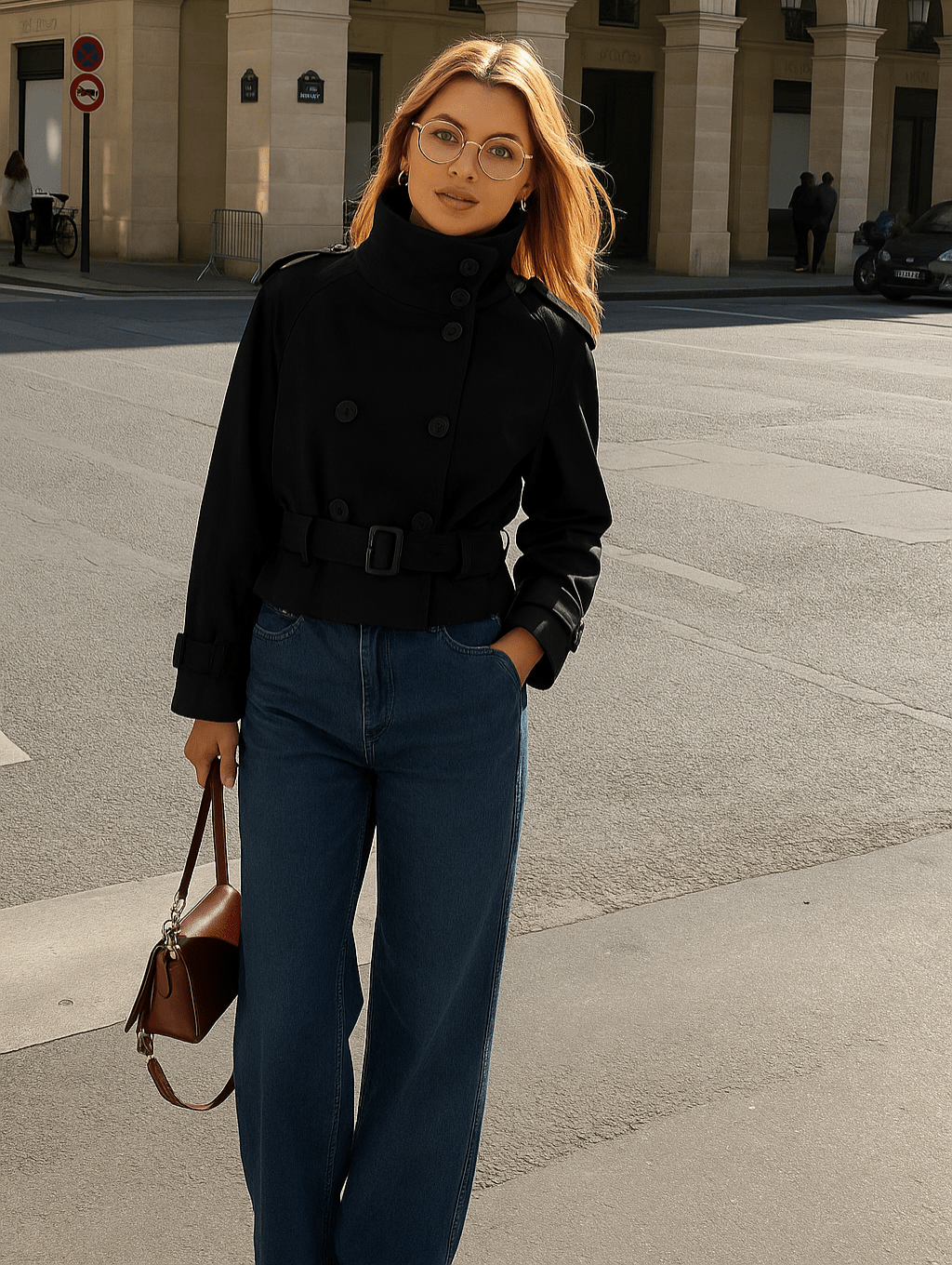 Kurzer Trenchcoat Sofie