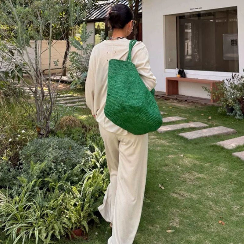 Sophia handgeflochtene Rattan-Tote