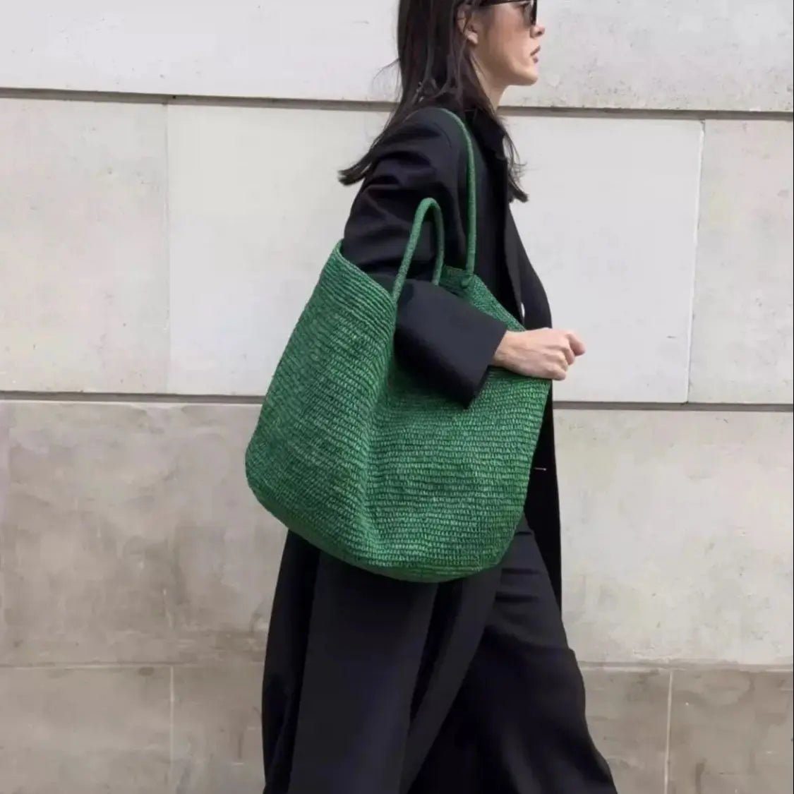 Sophia handgeflochtene Rattan-Tote
