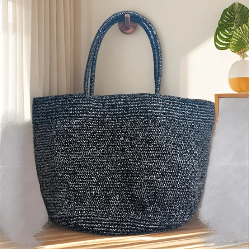 Sophia handgeflochtene Rattan-Tote
