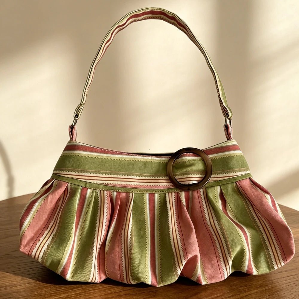 Sophia gestreifte Schultertasche