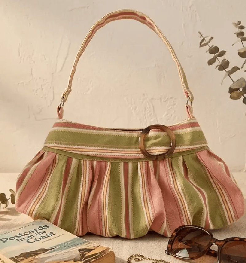 Sophia gestreifte Schultertasche