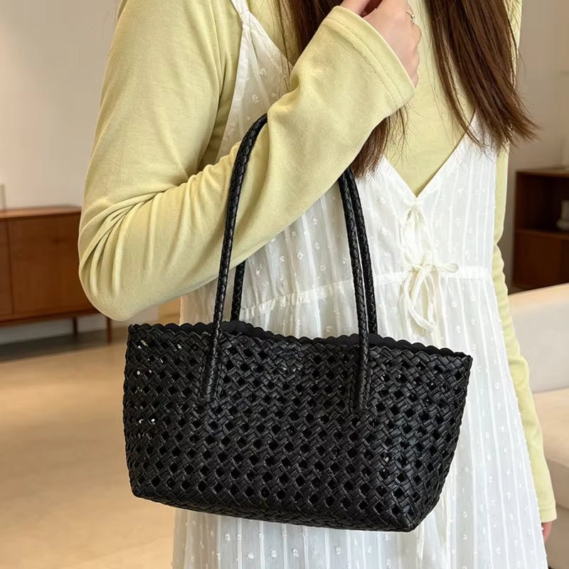Sophia Geflochtene Schultertasche