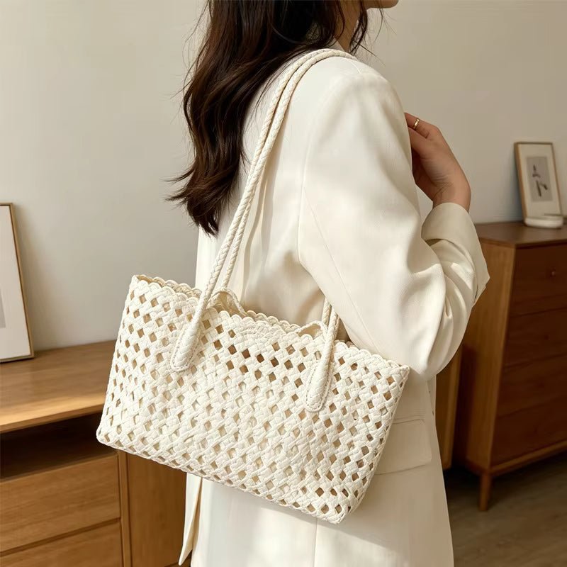 Sophia Geflochtene Schultertasche