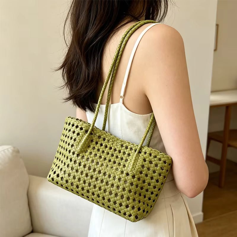 Sophia Geflochtene Schultertasche