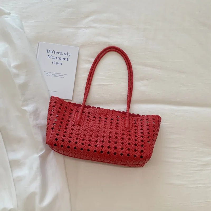 Sophia Geflochtene Schultertasche