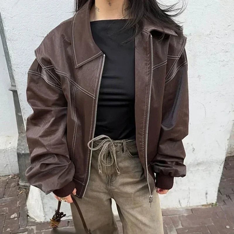 Sophia Jacke mit Reißverschluss und Reverskragen