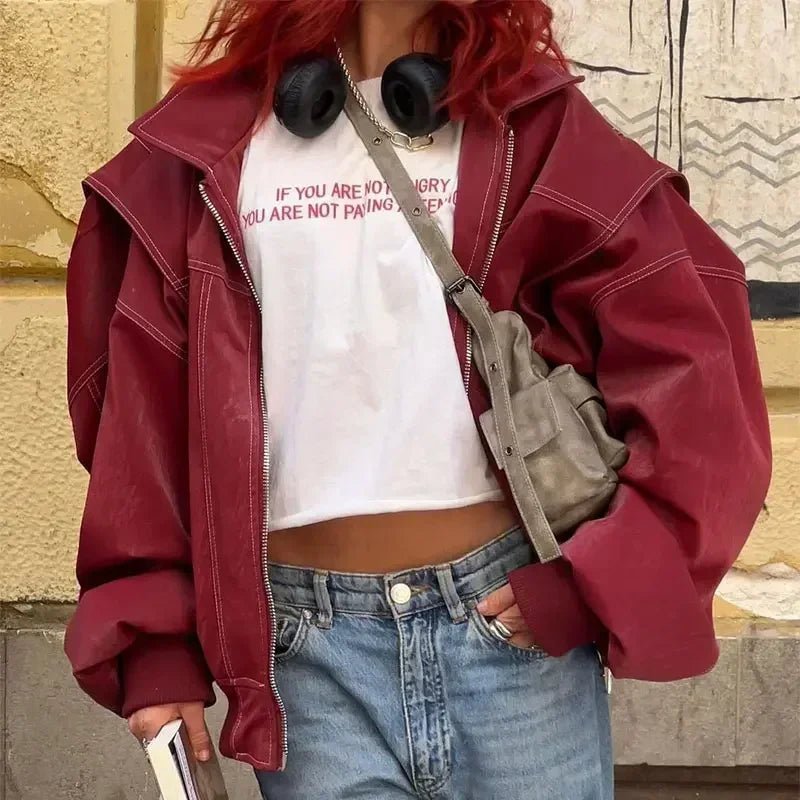 Sophia Jacke mit Reißverschluss und Reverskragen