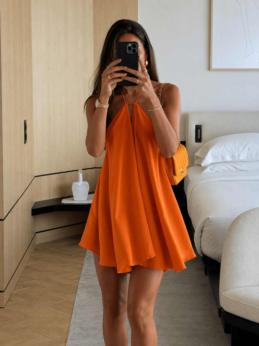 Sophie Neckholder-Minidress