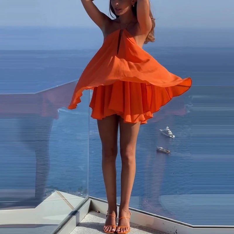 Sophie Neckholder-Minidress
