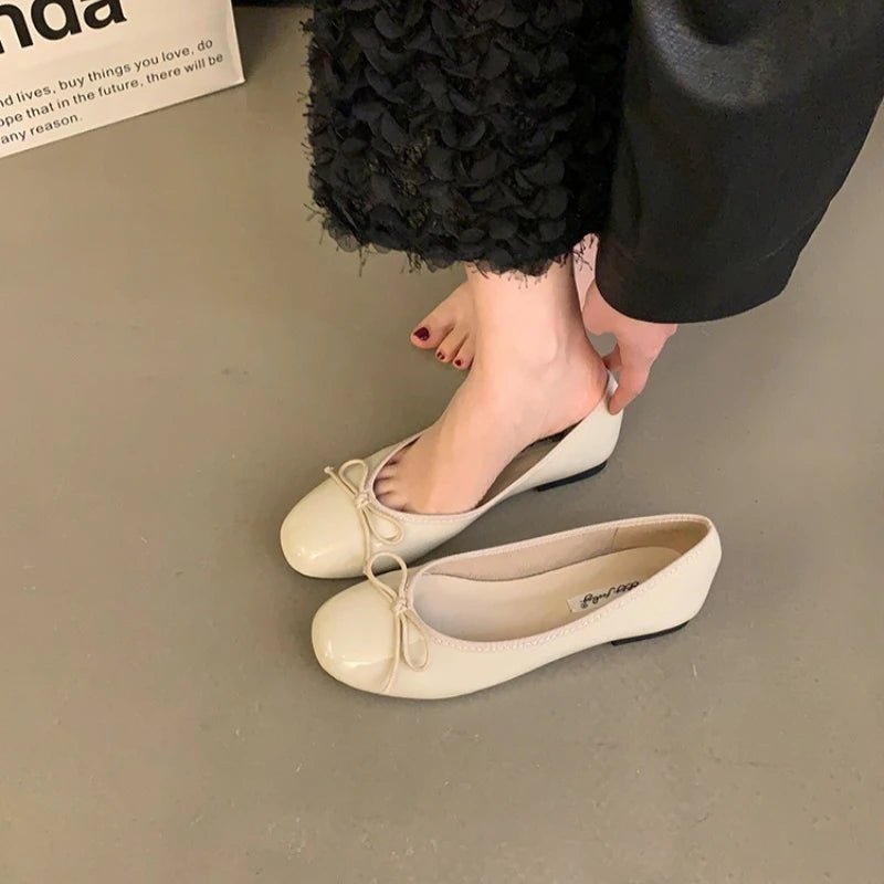 Suzette Ballerinas mit Schleife