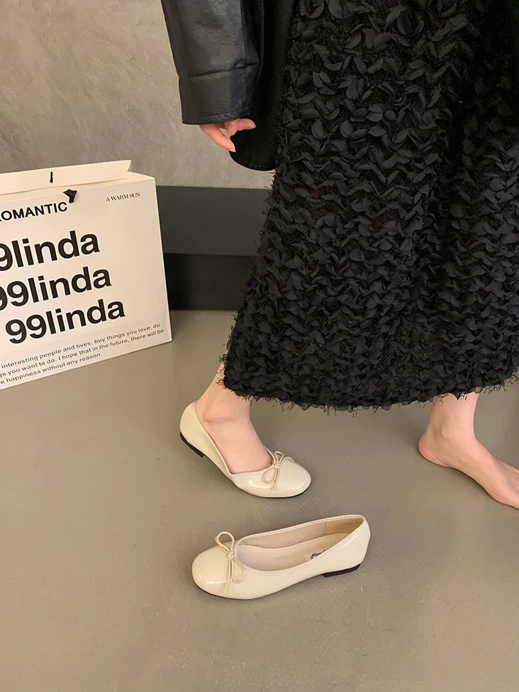 Suzette Ballerinas mit Schleife