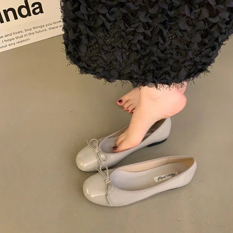 Suzette Ballerinas mit Schleife