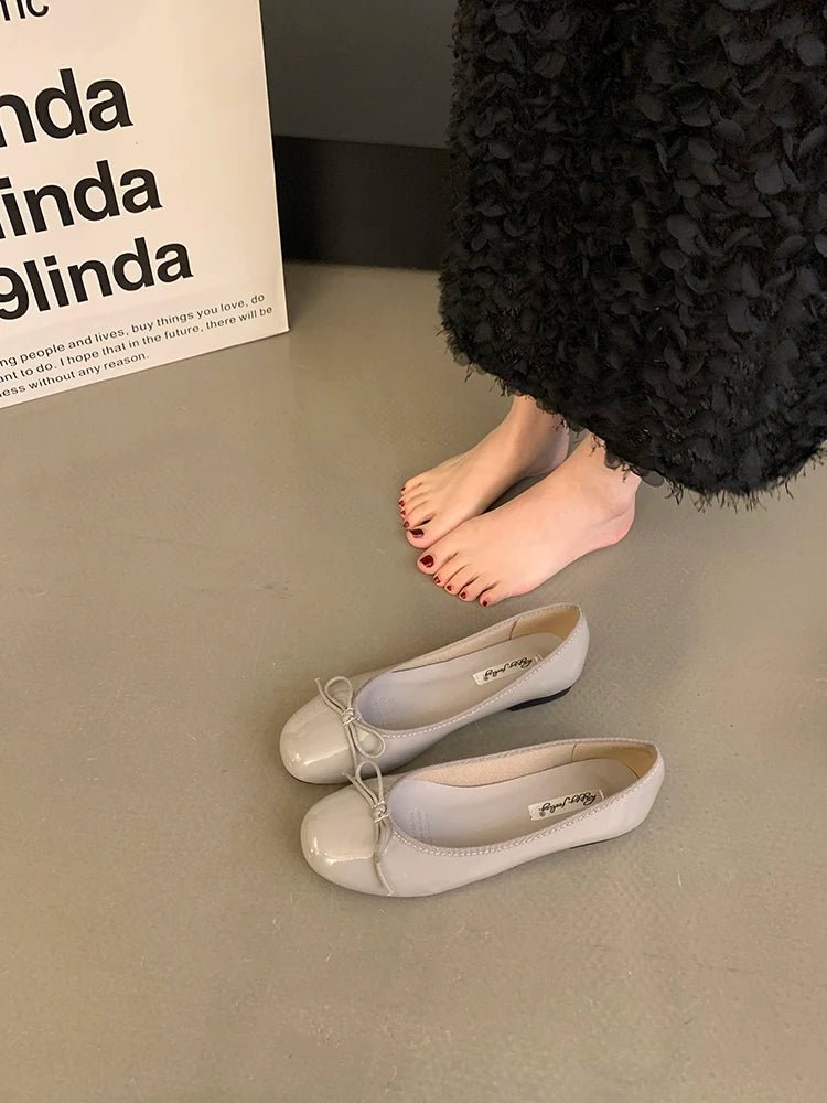 Suzette Ballerinas mit Schleife