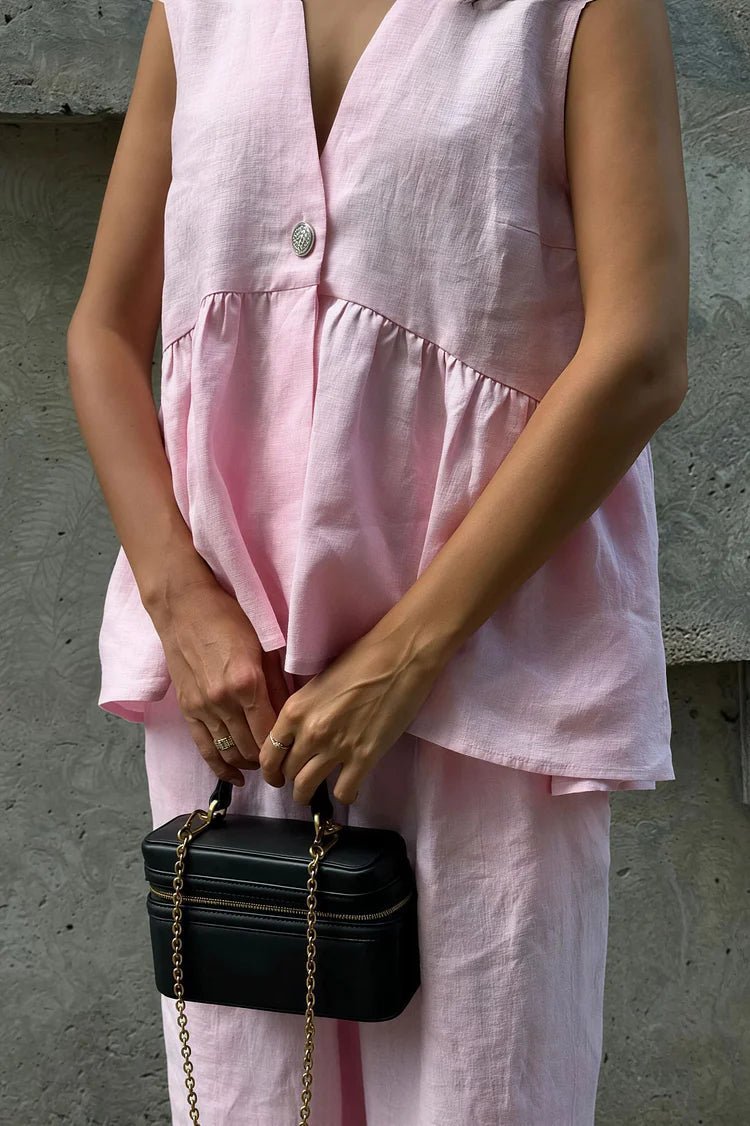 Sydney Set aus Rüschenweste und Hose