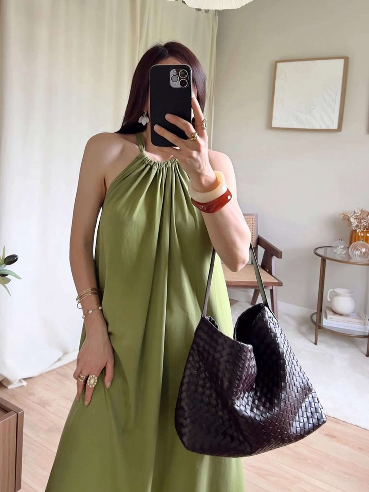 Sylvia Geflochtene Tote-Bag