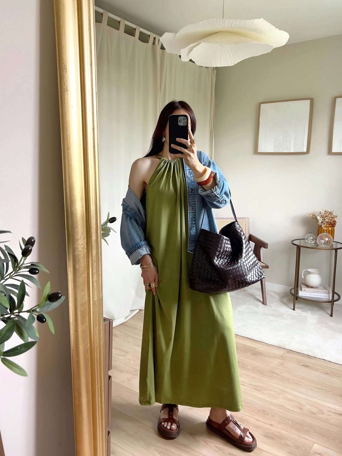 Sylvia Geflochtene Tote-Bag