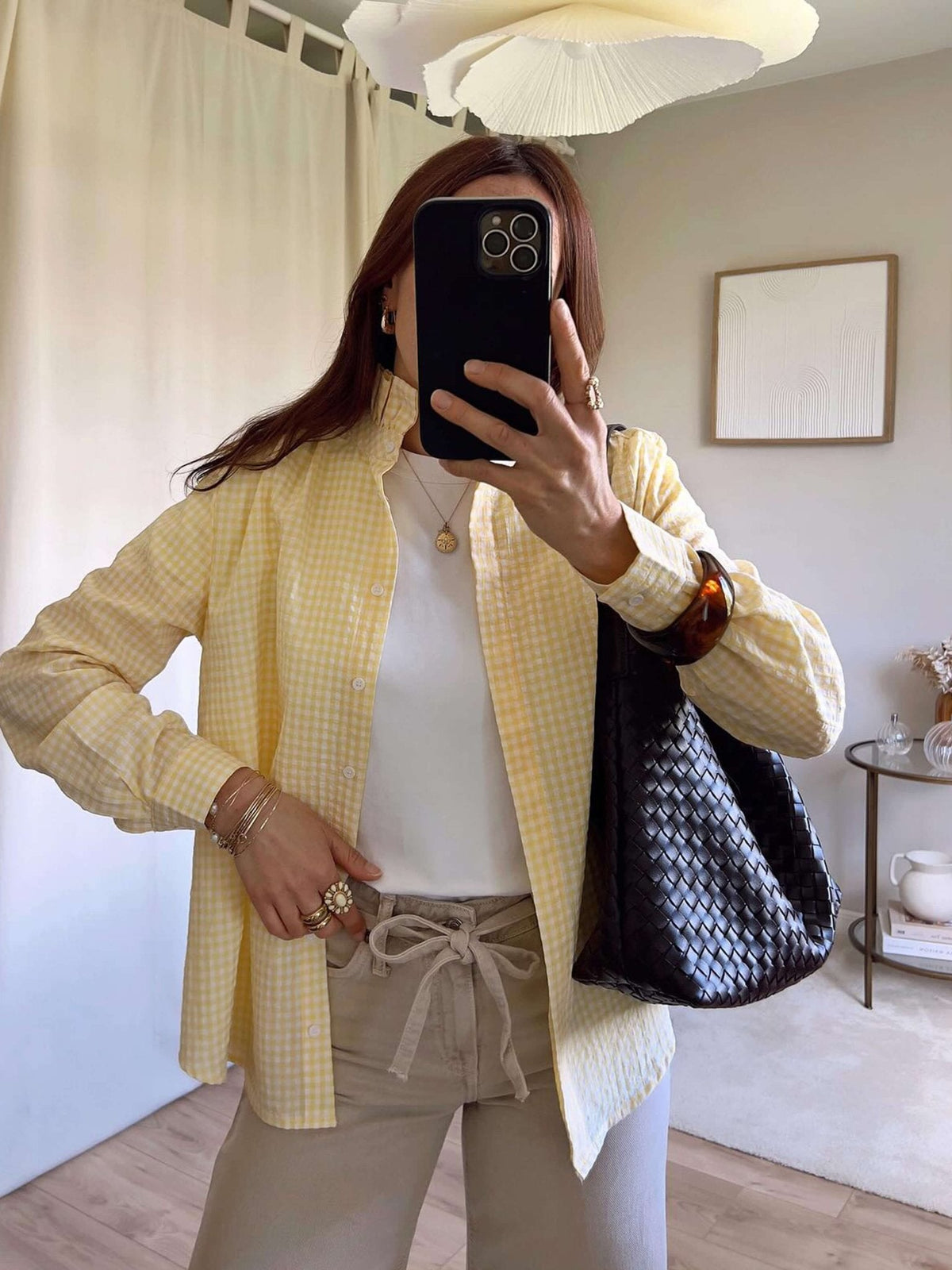 Sylvia Geflochtene Tote-Bag