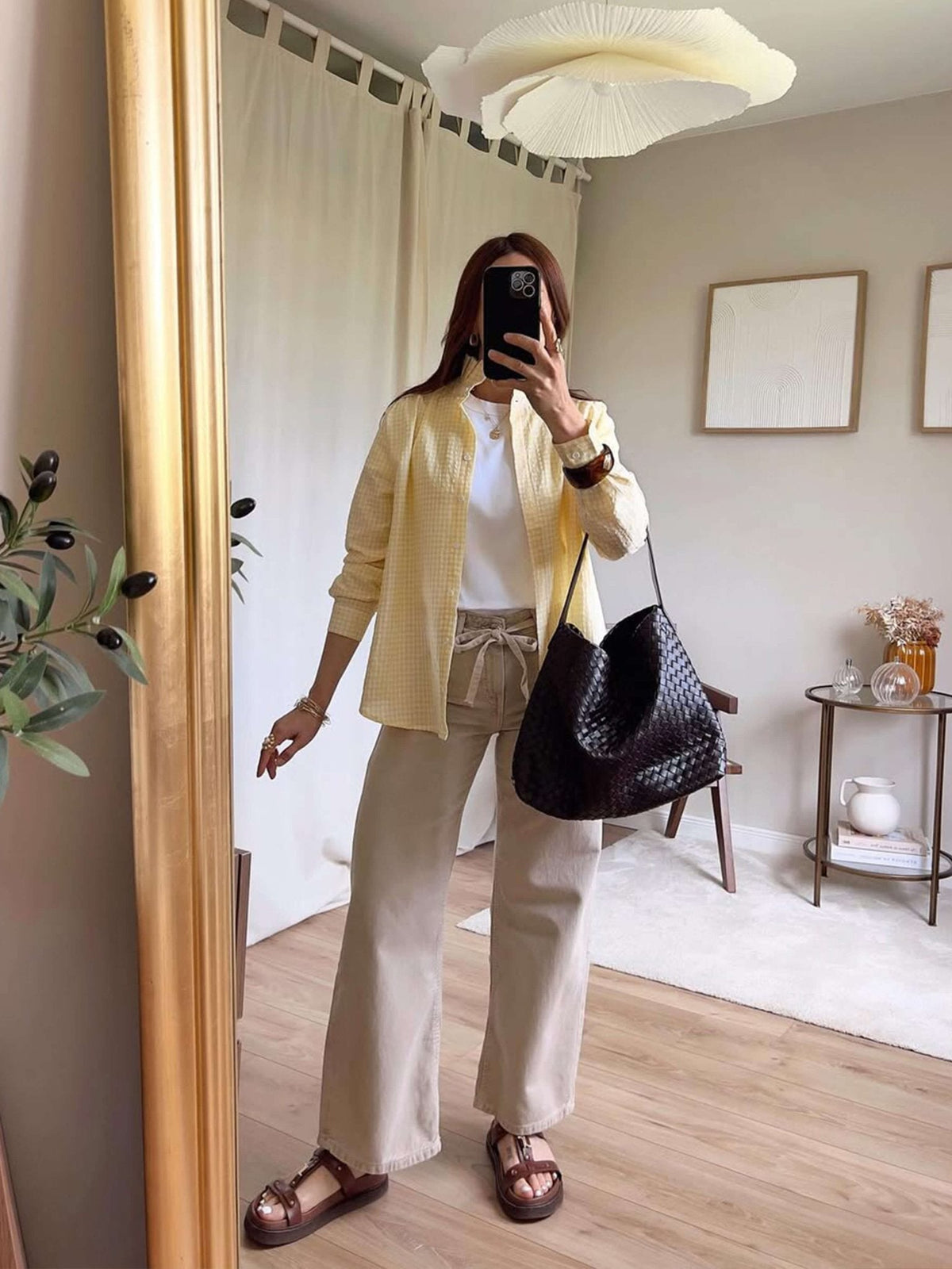 Sylvia Geflochtene Tote-Bag