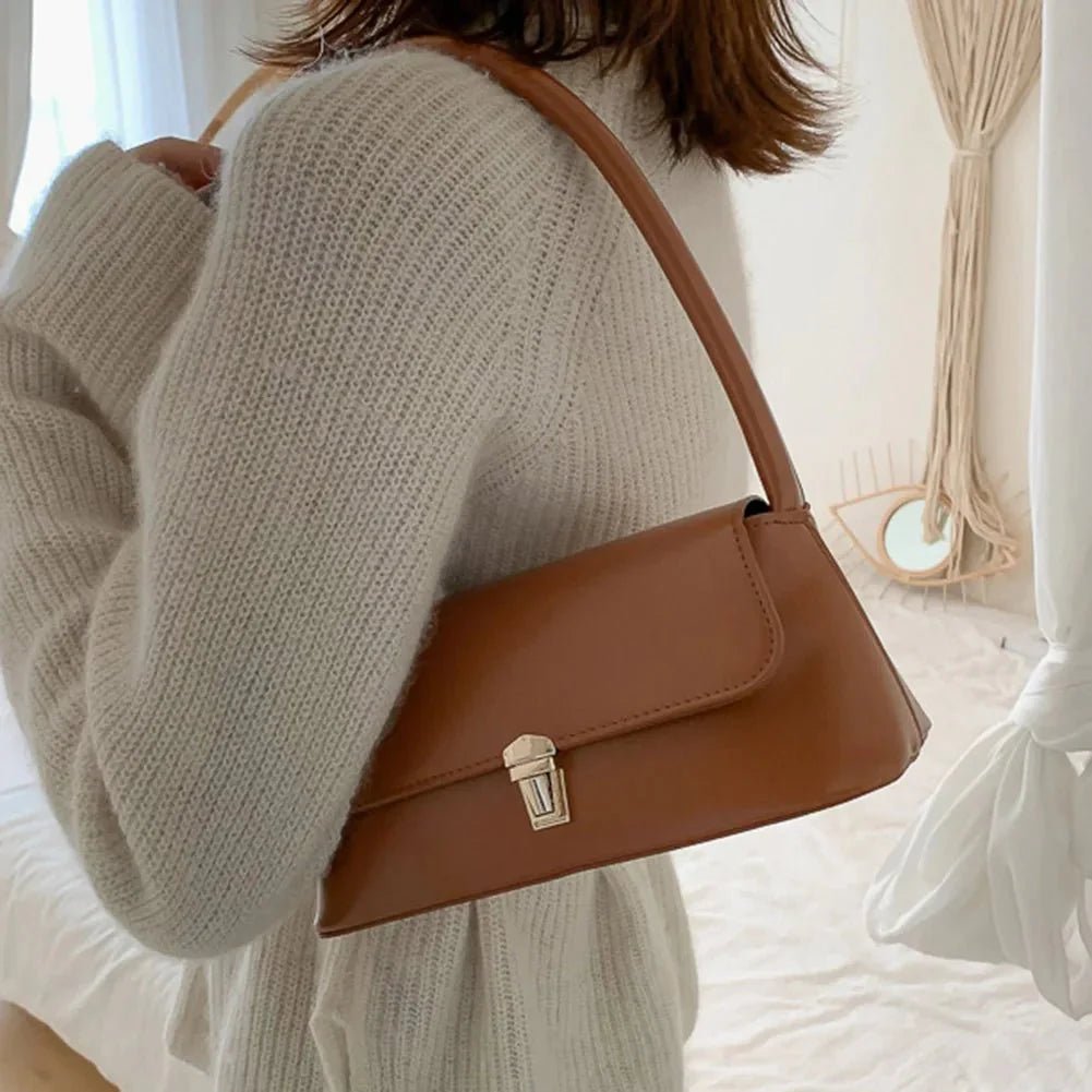 Tally Schultertasche aus Leder
