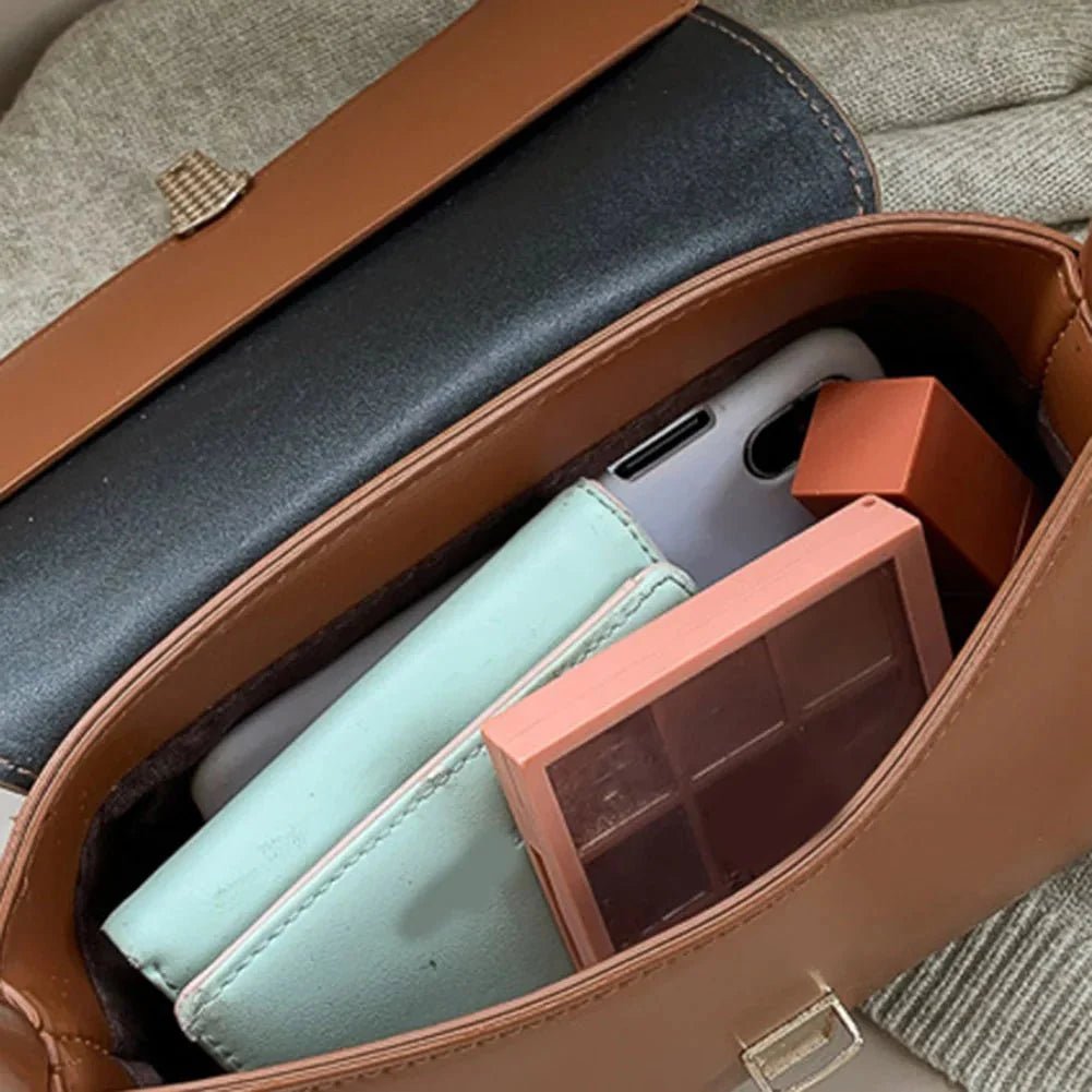 Tally Schultertasche aus Leder