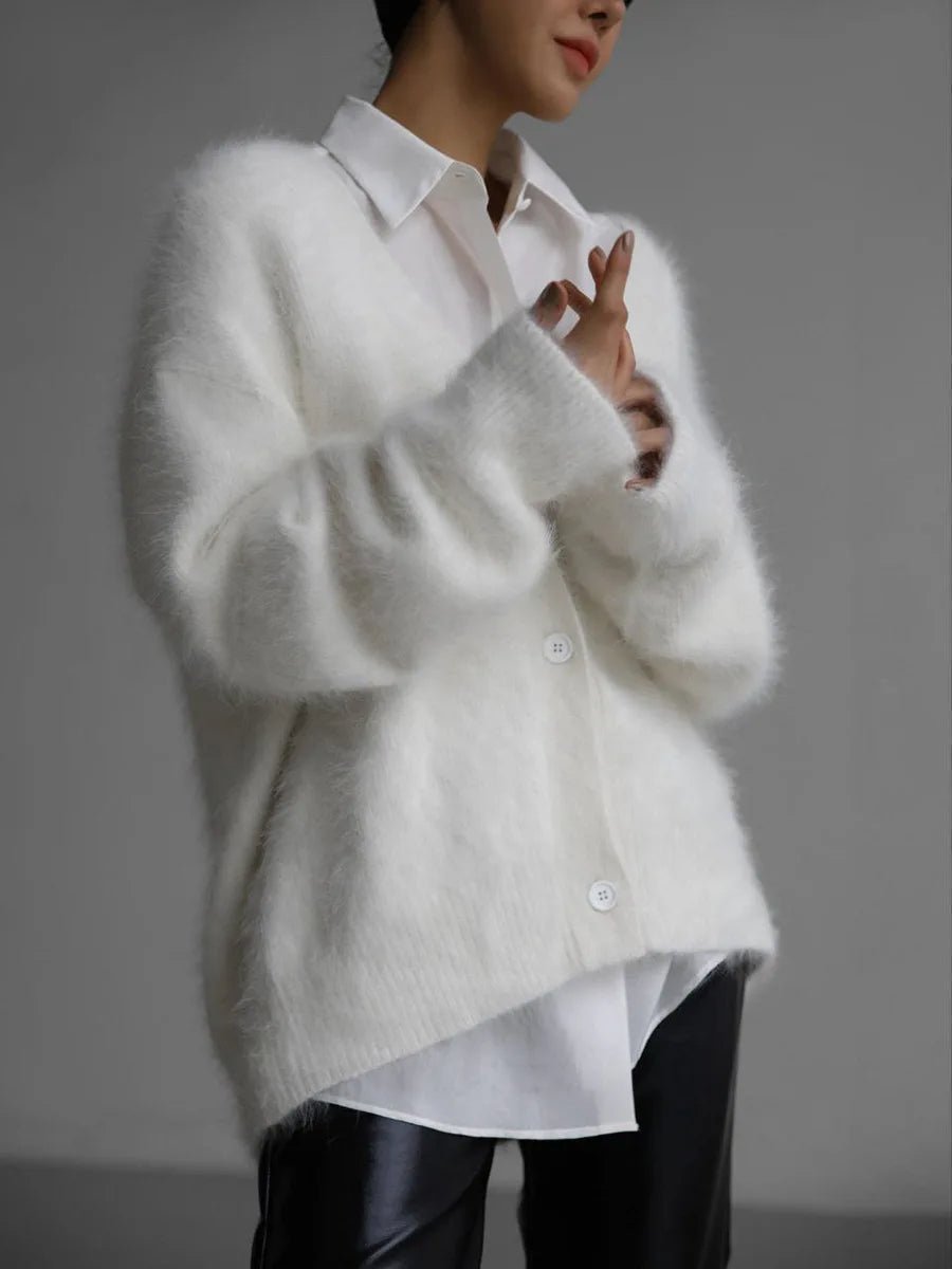 Terry Kuscheliger Strickcardigan