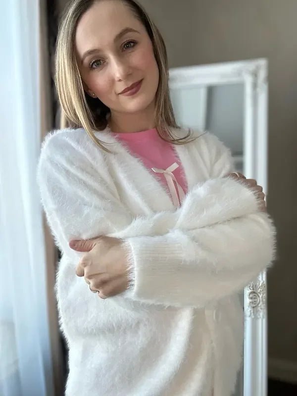 Terry Kuscheliger Strickcardigan