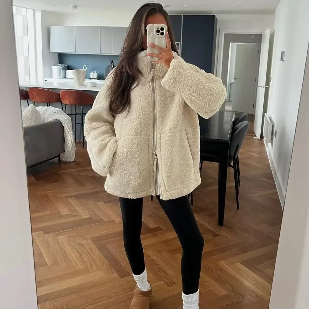 Tidy Teddyjacke mit Reißverschluss