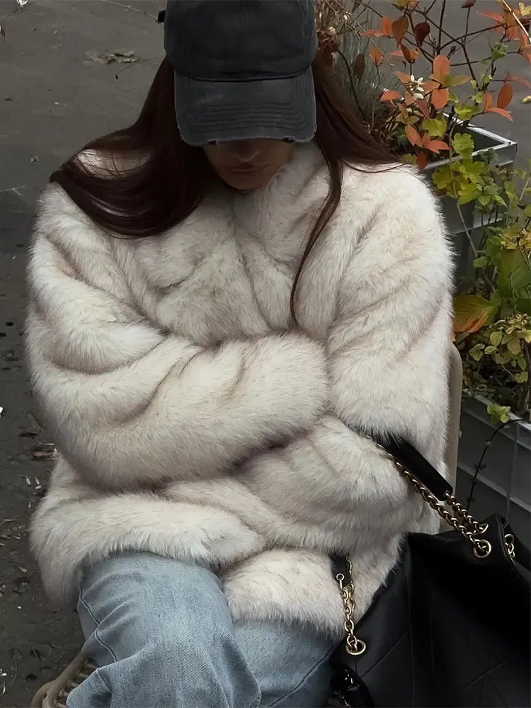 Tilda Kunstpelzmantel