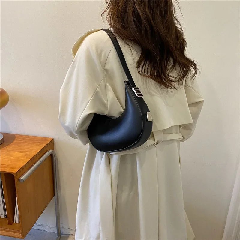 Tyla Schultertasche aus Leder