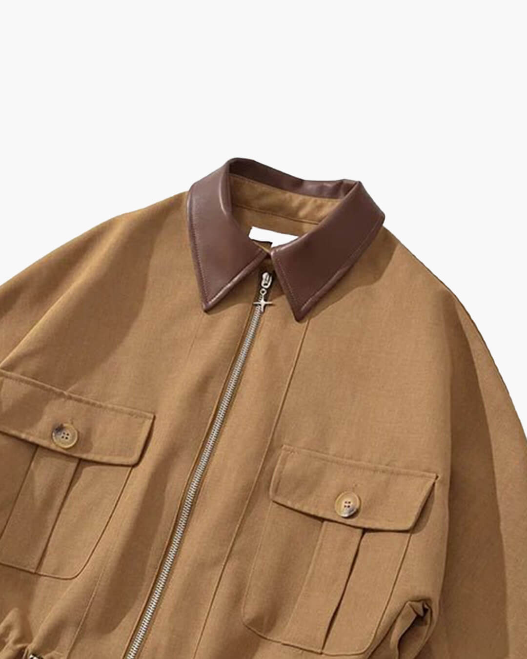 Virginia Jacke mit Fledermausärmeln und Kordelzug