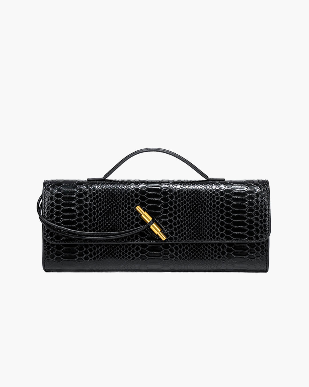 Vivienne Tasche mit Krokoprägung
