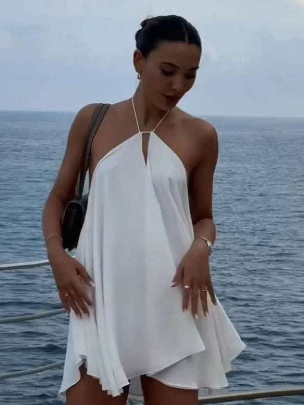 Zinnia Off-Shoulder Hollow Out Summer Dress