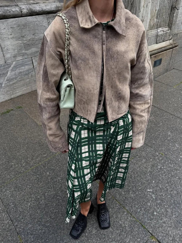 Ziva Bomberjacke im Batikmuster