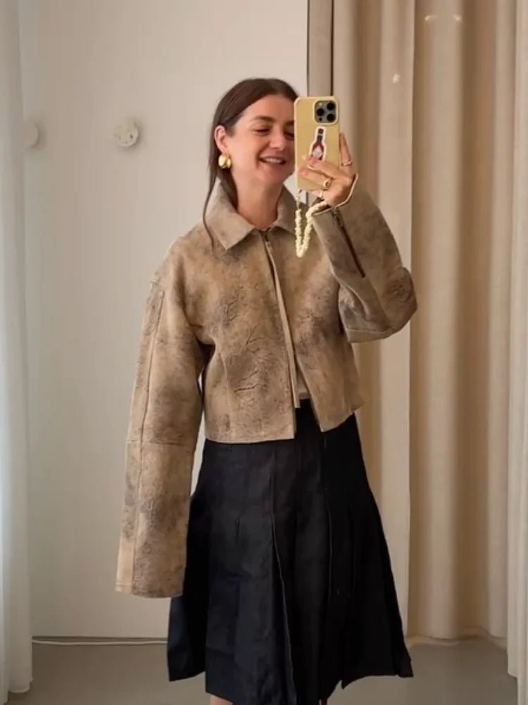 Ziva Bomberjacke im Batikmuster