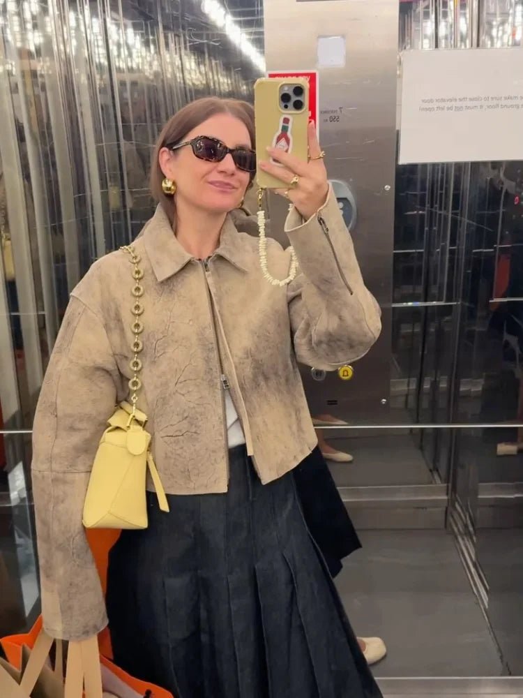 Ziva Bomberjacke im Batikmuster