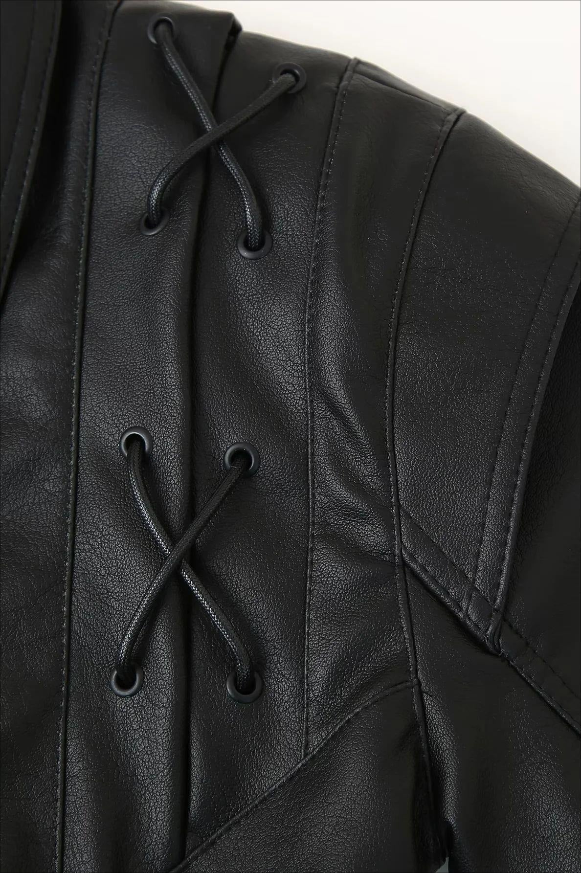 Zyra Biker-Lederjacke