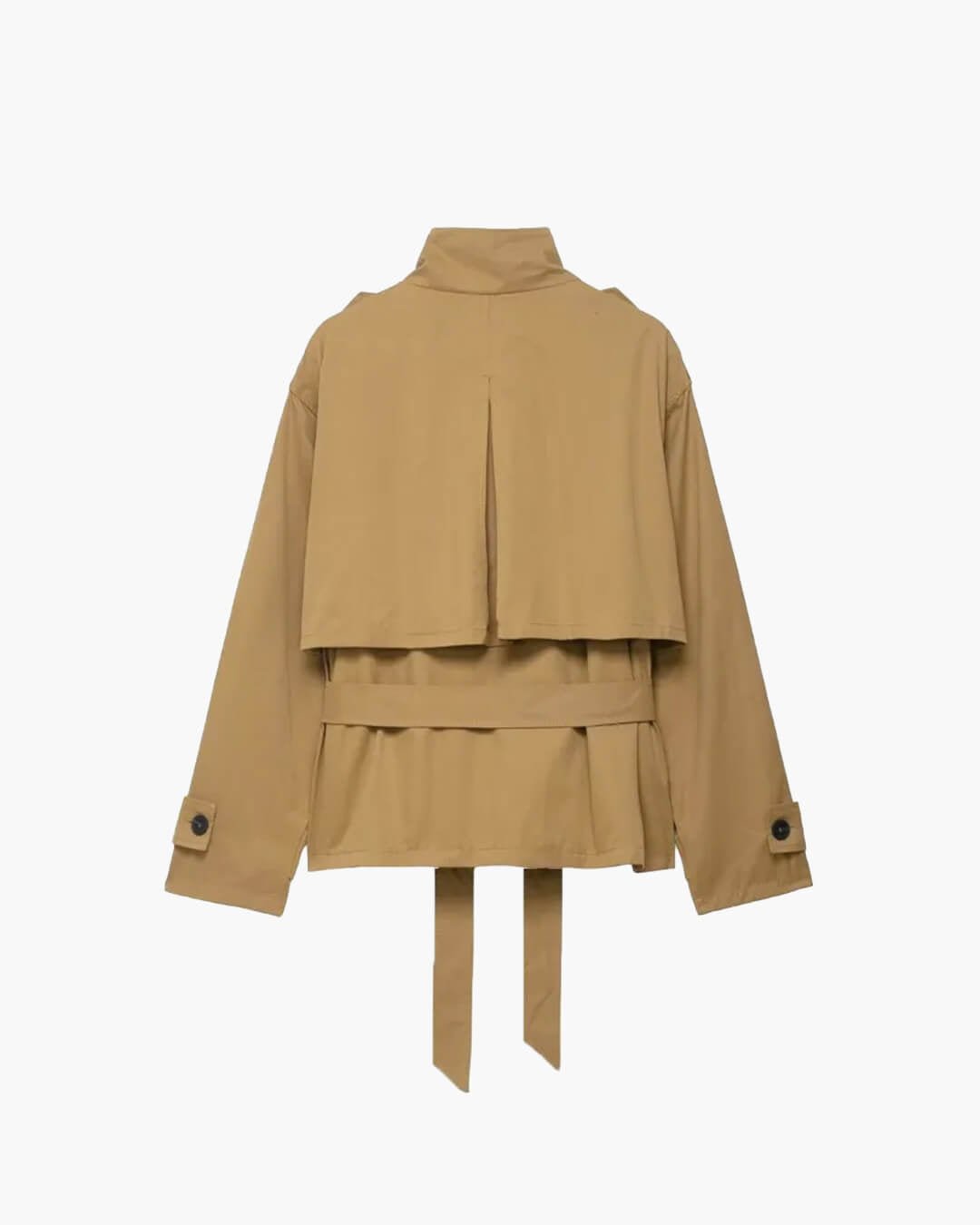 Tilde Belted Jacket & Skort Co-ord in camel – product shot